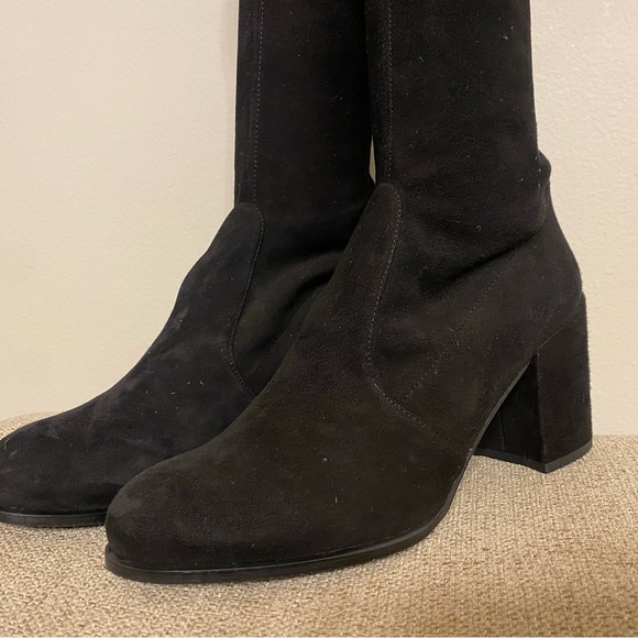 $995 STUART WEITZMAN TIELAND OVER-THE-KNEE BOOTS - Picture 9 of 16